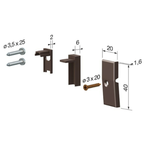 Automatinis Durų Slenkstis CO - 520 (12,5 x 28,5 mm)