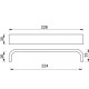Baldinė Rankena 1053 Šlifuotas Nikelis