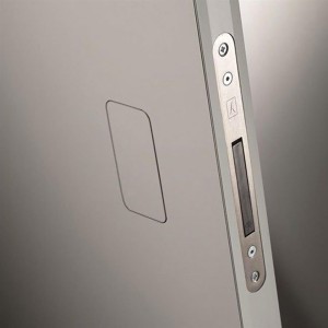 Magnetinė WC Spyna Su Plokštele BONAITI NO-HA MINI 937-G992 Matinis Chromas