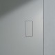 Magnetinė WC Spyna Su Plokštele BONAITI NO-HA MINI 937-G992 Matinis Chromas