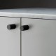 Baldinės Rankenos BUSTER + PUNCH CROSS Juoda ( 2 vnt )