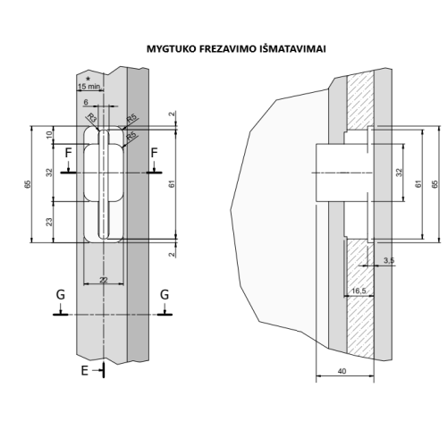 Magnetinis Pasyvios Varčios Fiksatorius Push & Go 