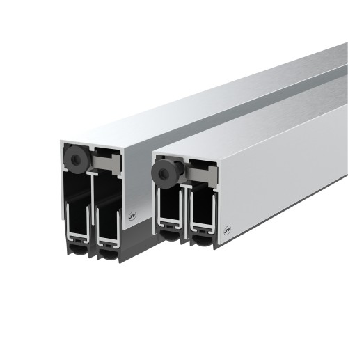 Dvigubas Automatinis Durų Slenkstis JNF IN.06.006 ( 25 x 28 mm )