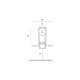 Automatinis Durų Slenkstis JNF IN.06.004 ( 12 x 28 mm )