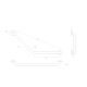 Pagalbinė Rankena  IN.12.011 Nerūdijantis Plienas 450 mm