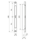 M&T MAGNETIC BLOCK Reguliuojama Varčios Dalis Nerūdijantis Plienas
