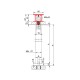 Lubinis Bėgelis SAHECO STAR FTI 48x47 mm