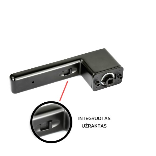 Rankena Su Integruotu Užraktu VDS IMPERIA Juoda