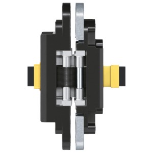 Paslėptas Vyris TECTUS TE 340 3D ENERGY Matinis Chromas (80 kg)
