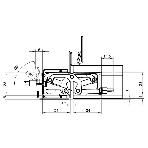 Paslėptas Vyris TECTUS TE 340 3D ENERGY Juodas (80 kg)